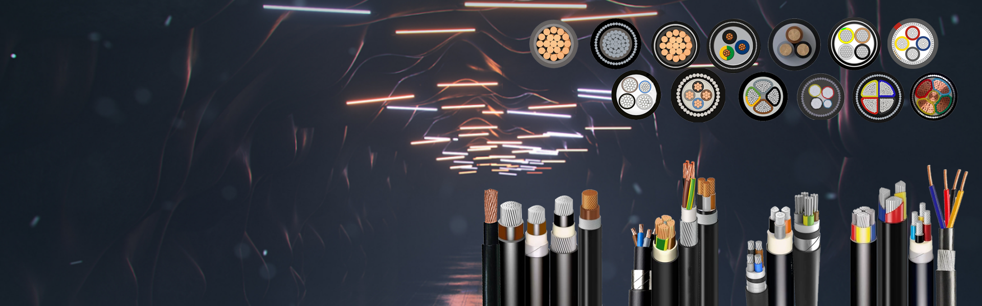 Câbles d'alimentation isolés en PVC BT